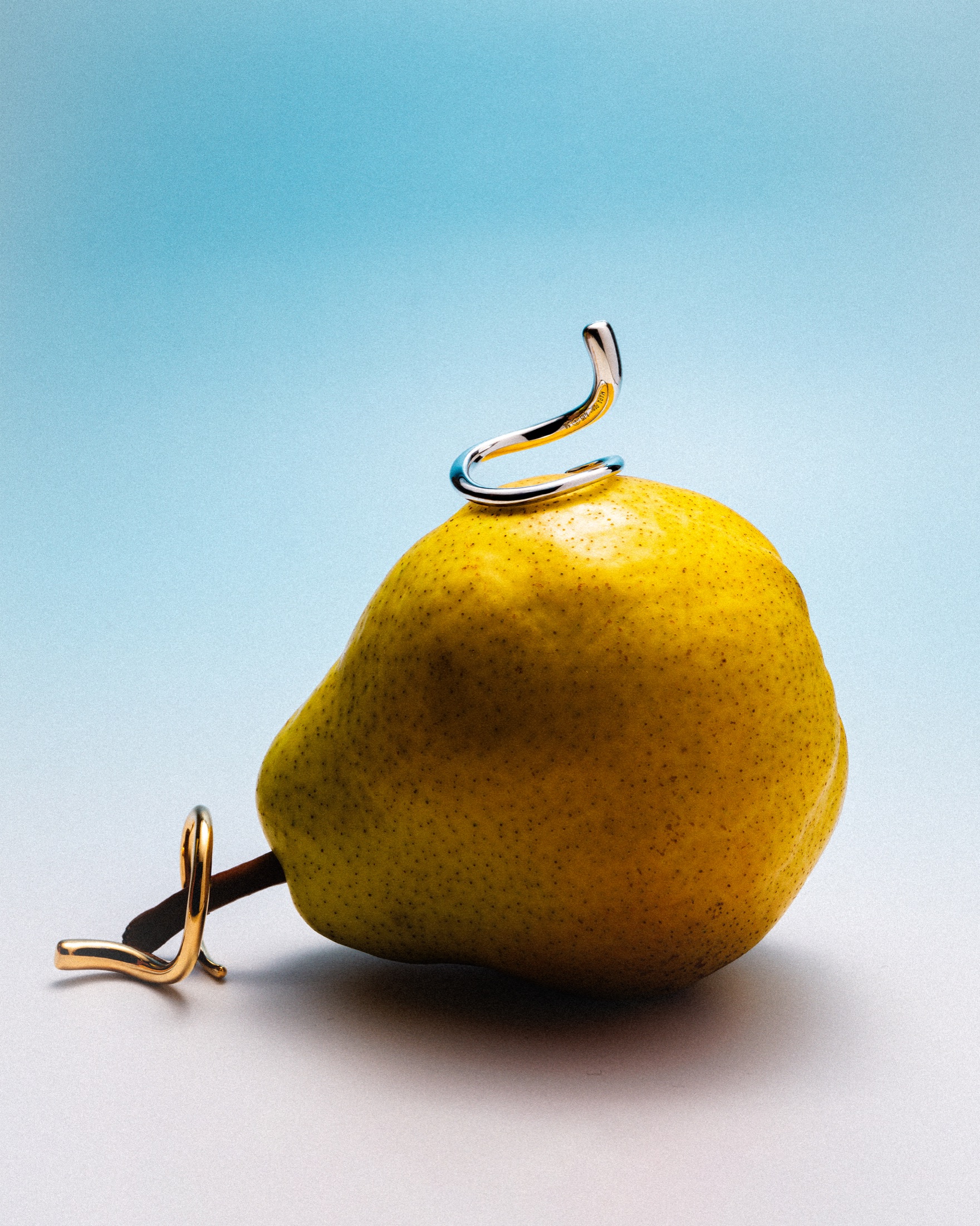 Mara Paris silver jewelry styled with a pear