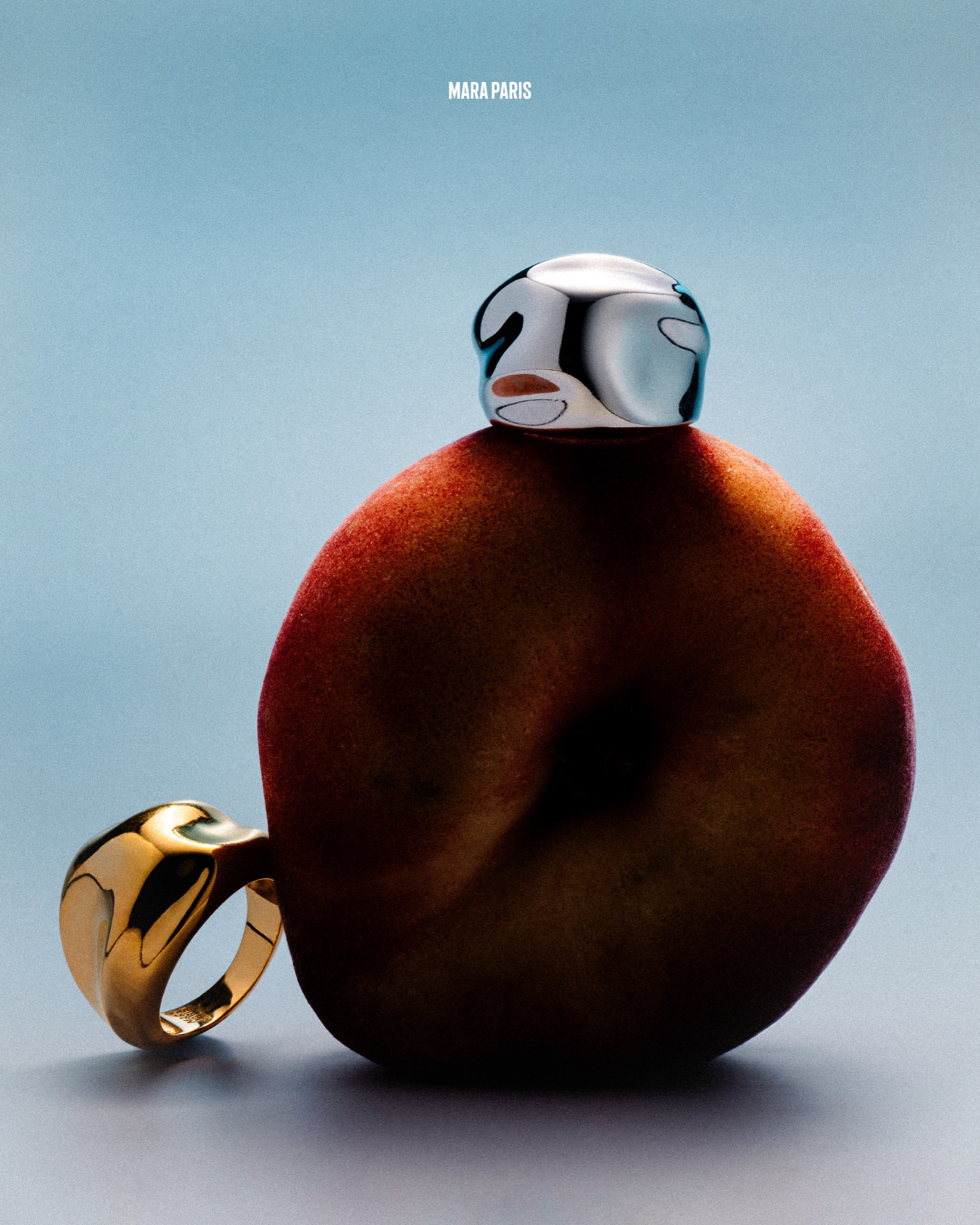 Mara Paris rings styled with fruit